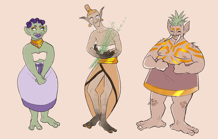 troll family designs