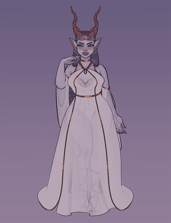 fey priestess design